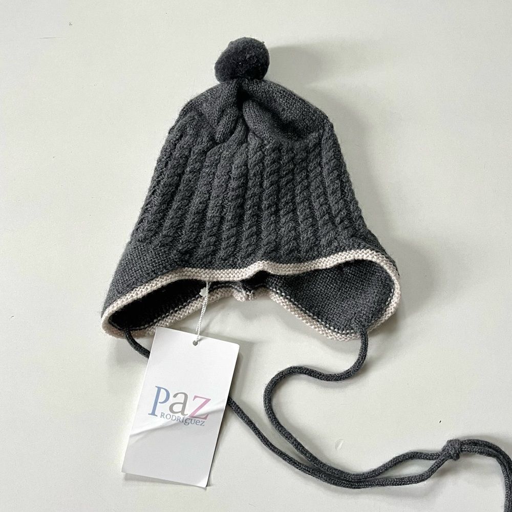 Paz Rodriguez NWT Knit Newborn Tundra Hat